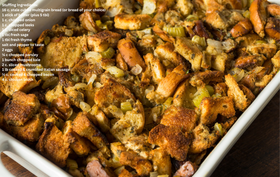 Joey's Stuffing Recipe