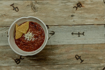 Estate Angus Beef Chili at Oso Libre 